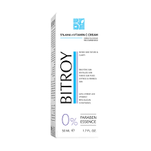 کرم حاوی آلفا هیدروکسی اسید 5 درصد و ویتامین C برند بیتروی