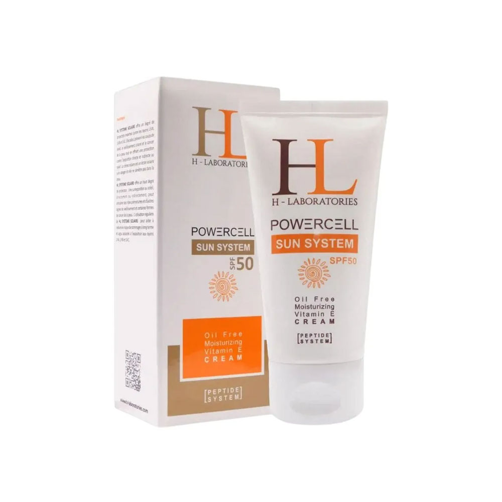 کرم ضد آفتاب رنگی برند اچ ال - HL