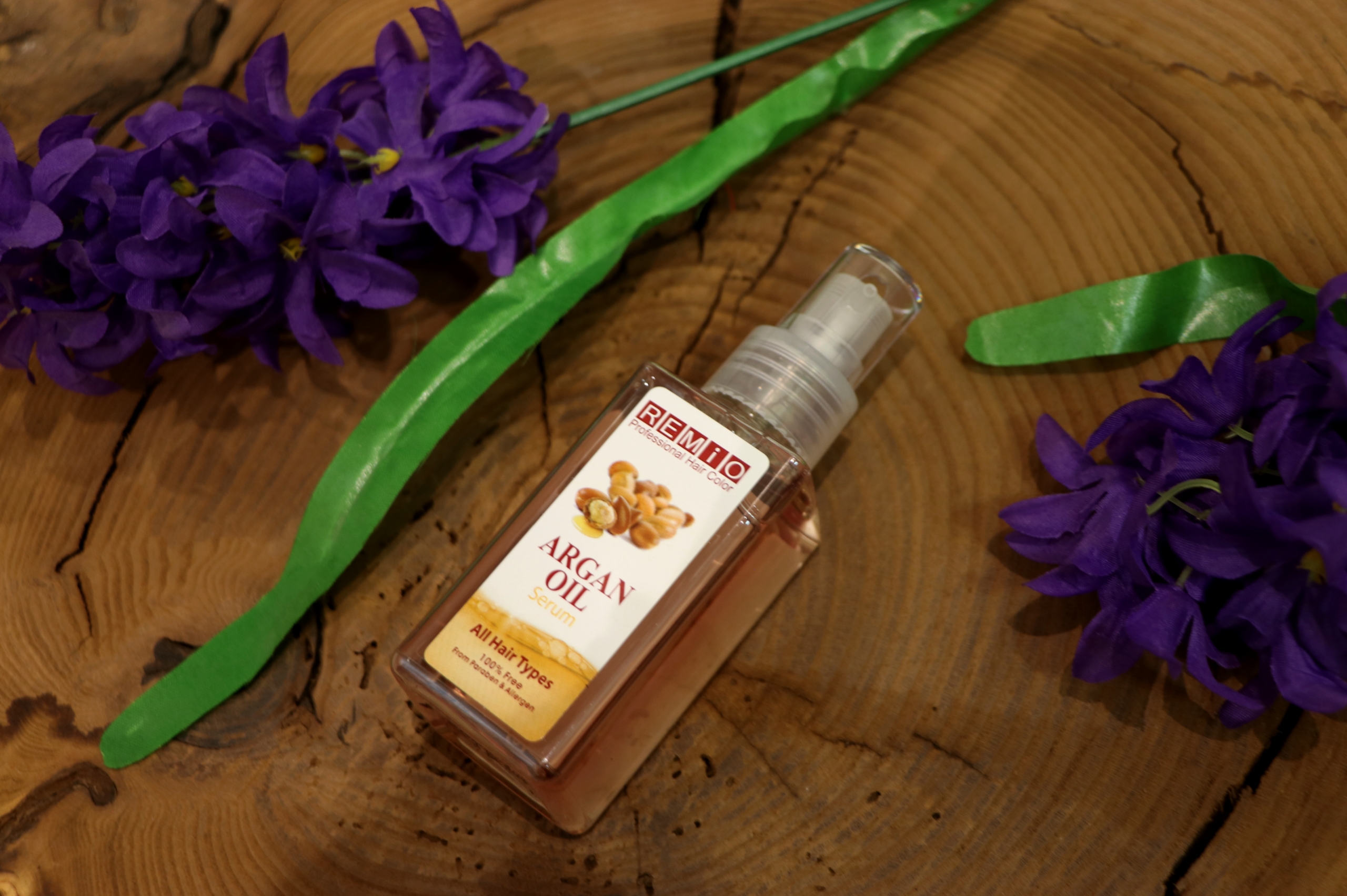 روغن آرگان طلای زرد بدون آمونیاک، سولفات، پارابن برند رمیو