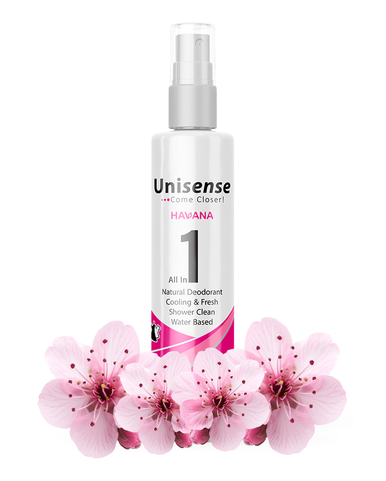 مام اسپری بدن زنانه برند یونی سنس