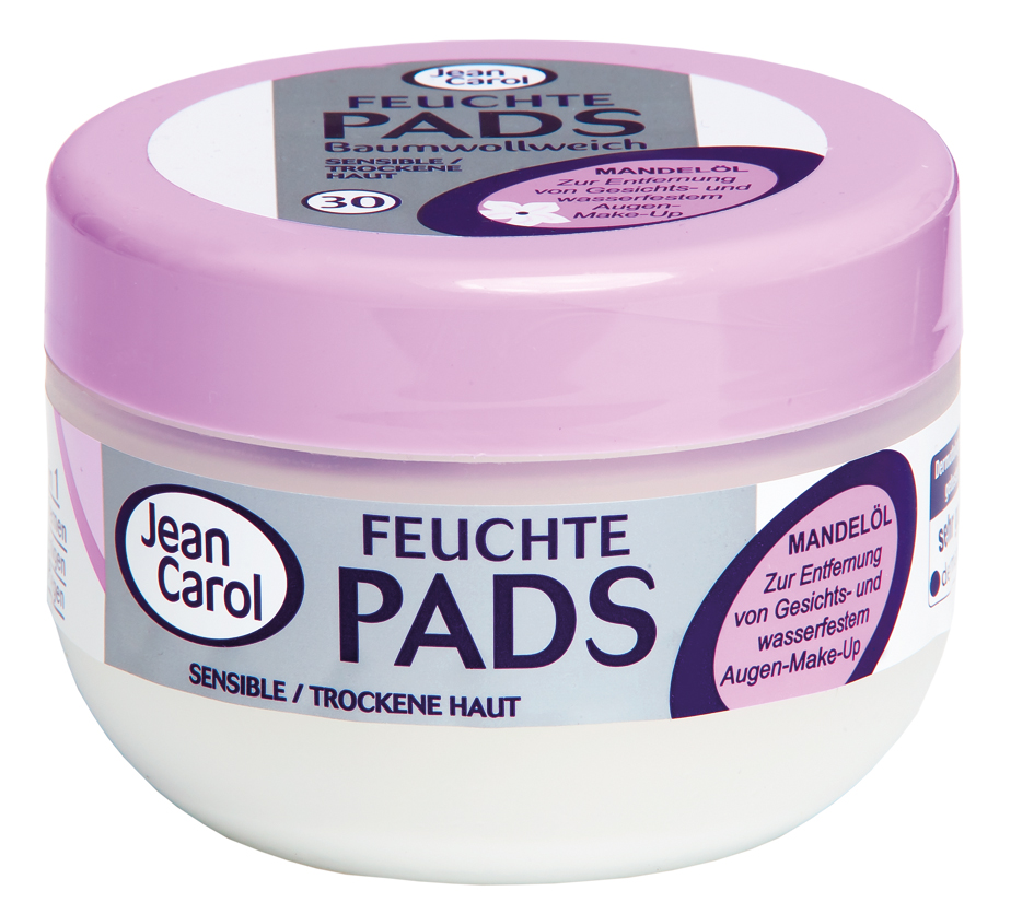 پد آرایش پاک کن کرم دار برند جین کارول