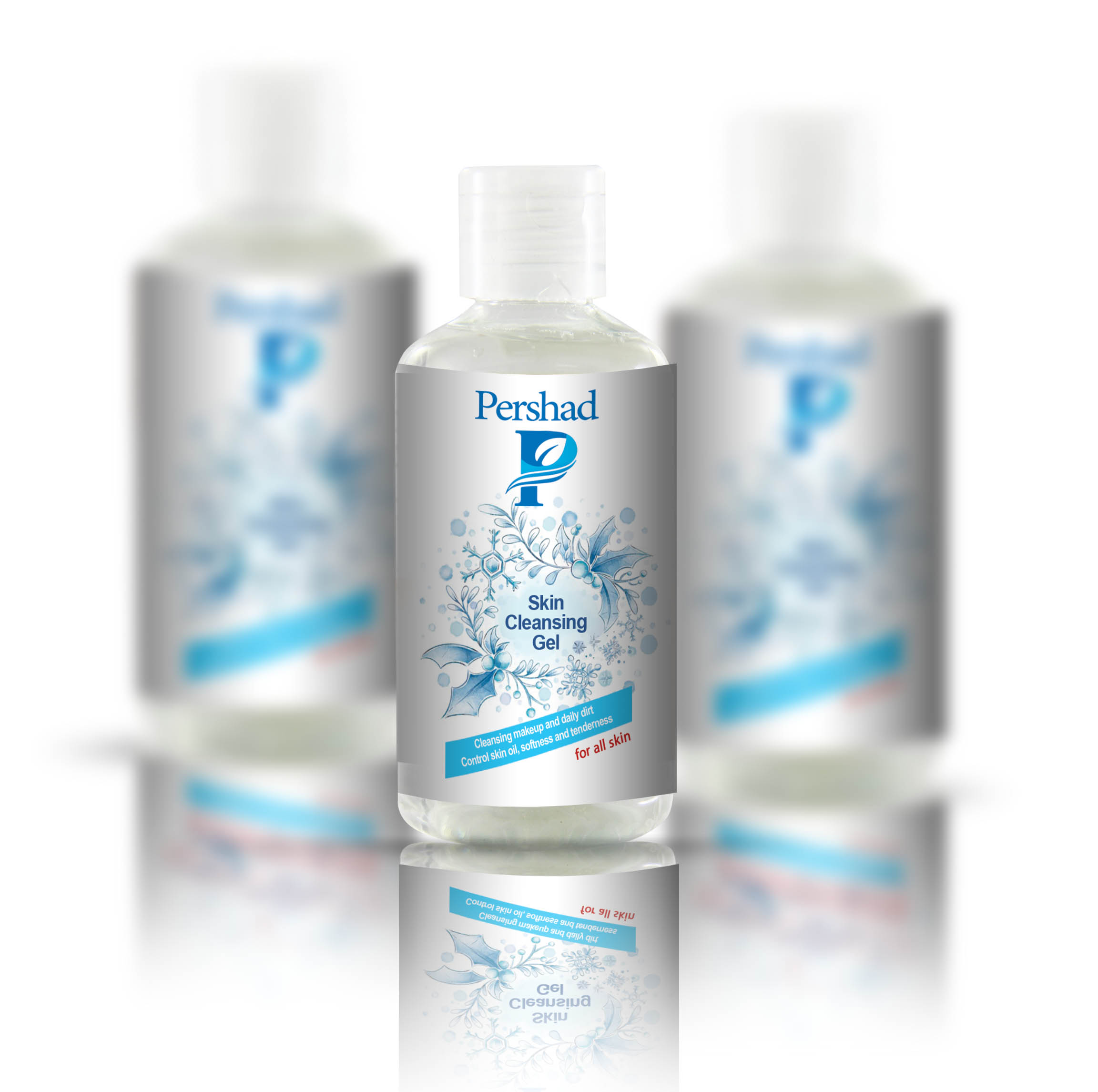 ژل پاک کننده برند پرشاد