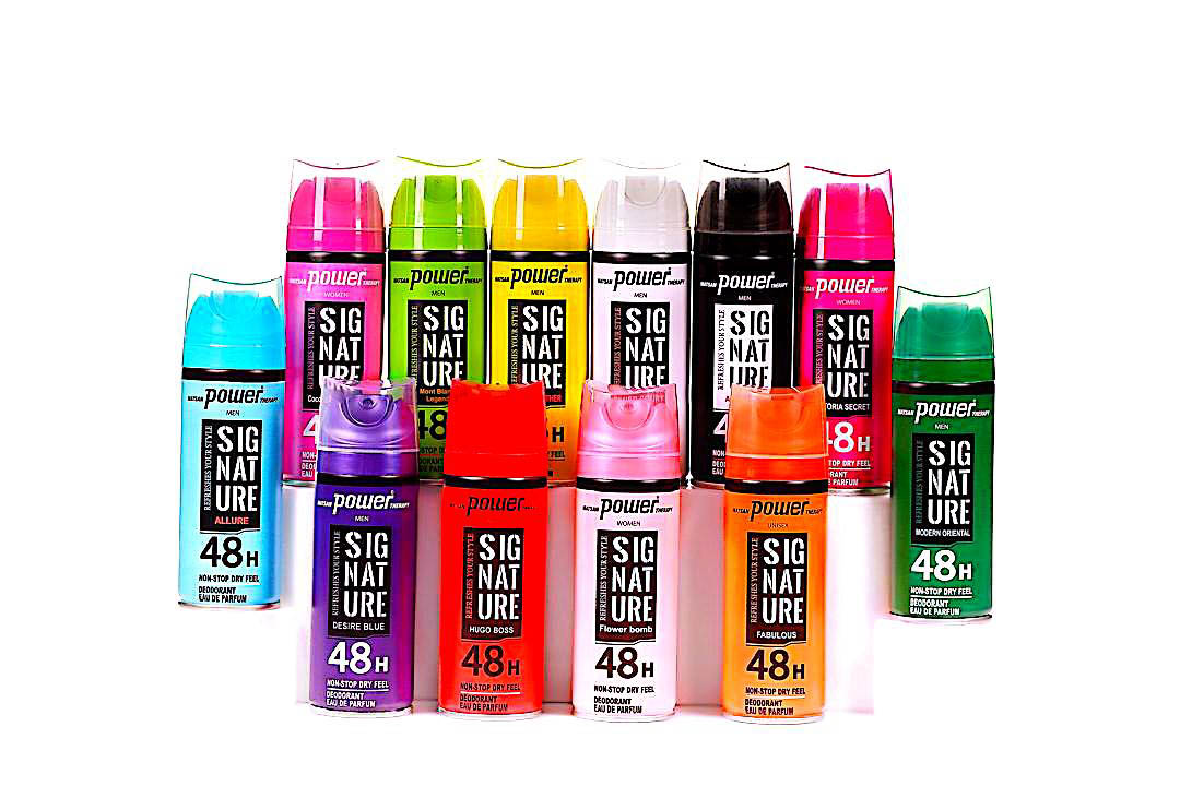 اسپری بدن قوطی آلومینیومی برند پاور