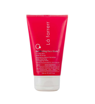 ژل شستشوی صورت و لایه بردار برند لافارر