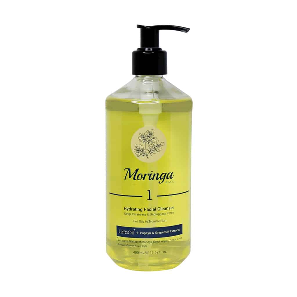 ژل شستشوی صورت برند مورینگا امو