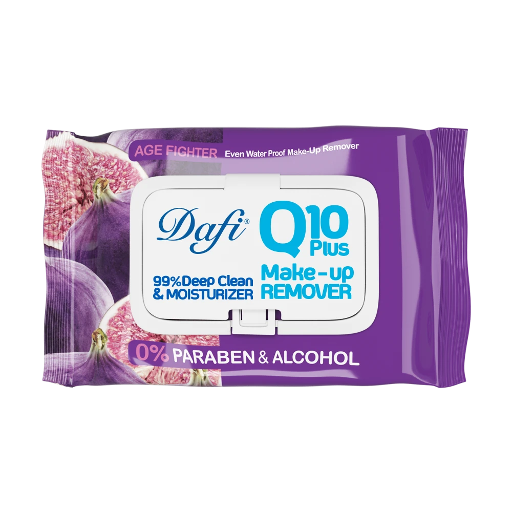 دستمال مرطوب آرایش پاک کن مدل Q10 برند دافی