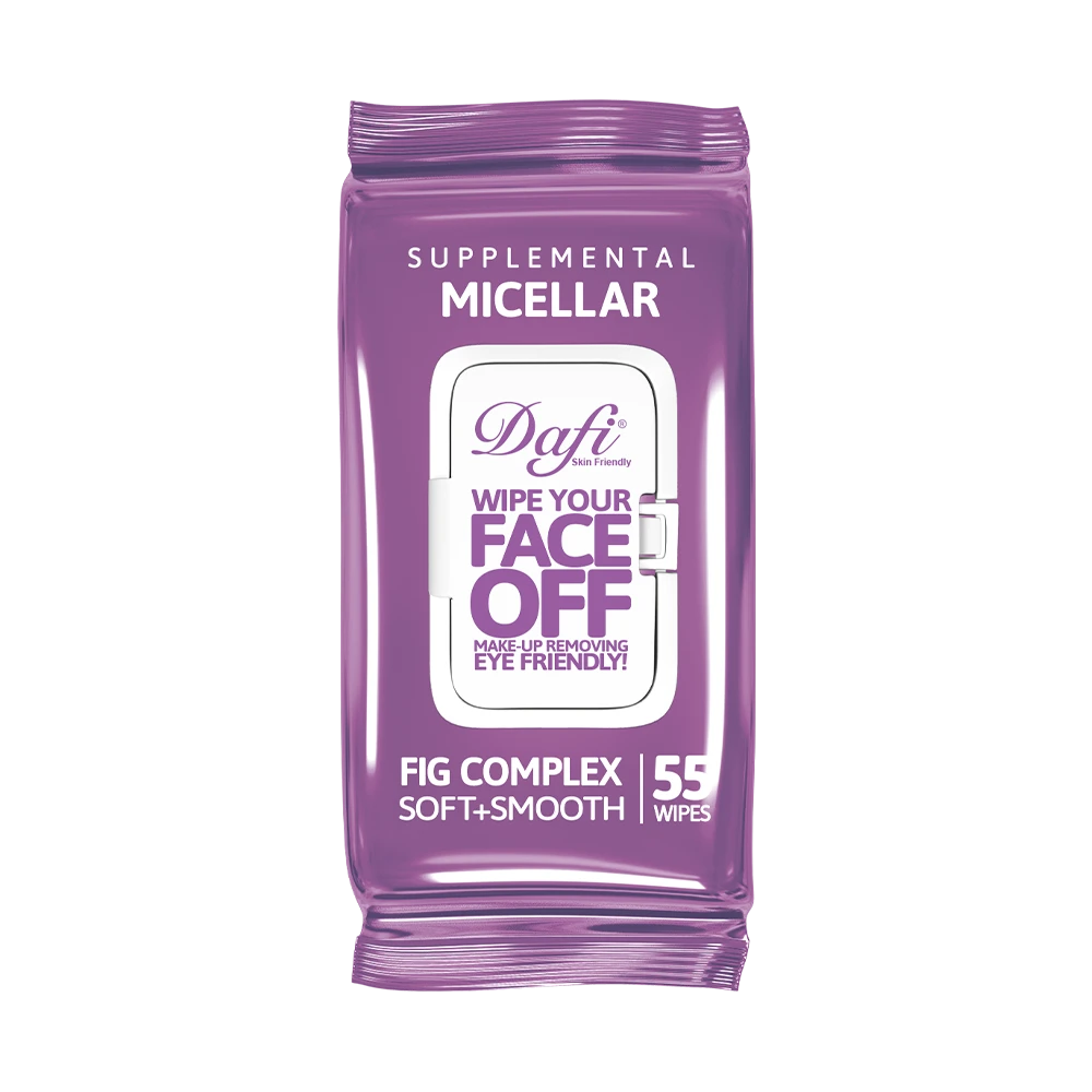 دستمال مرطوب آرایش پاک کن و میسلار واتر برند دافی 