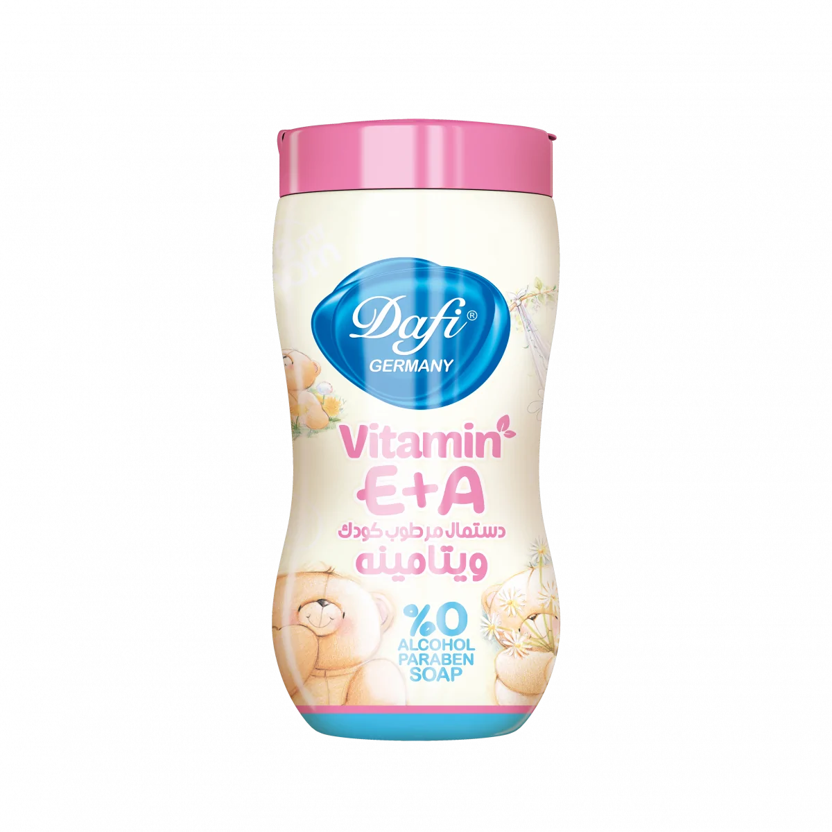 دستمال مرطوب مدل کمر باریک بدون اسانس کودک برند دافی