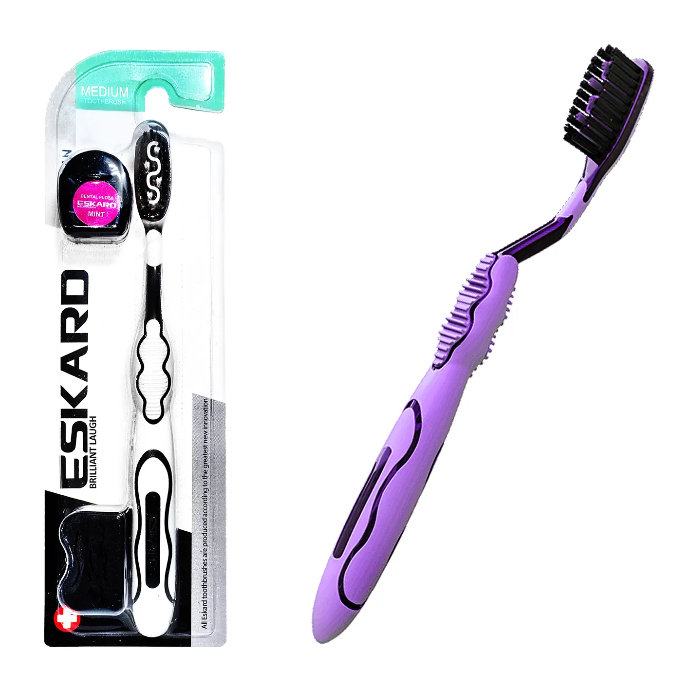 مسواک کلین ذغالی ونخ دندان برند اسکارد