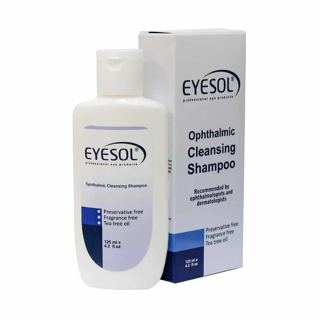  شامپو شستشو پلک و مژه برند آیسول