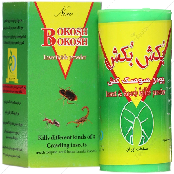 پودر سوسک کش جعبه دار برند بکش بکش