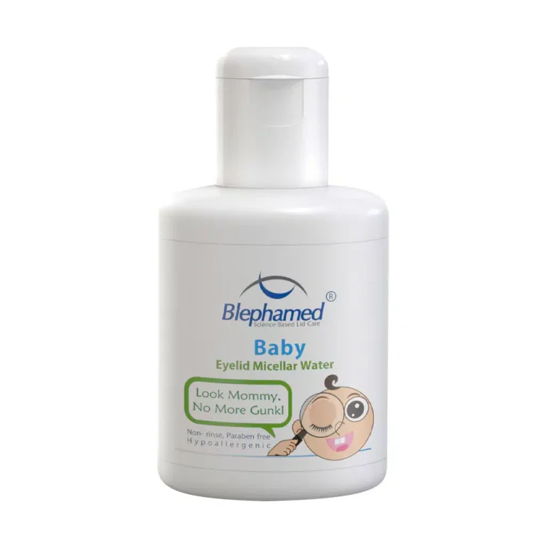محلول تخصصی پاک کننده پلک و مژه کودک برند بلفامد