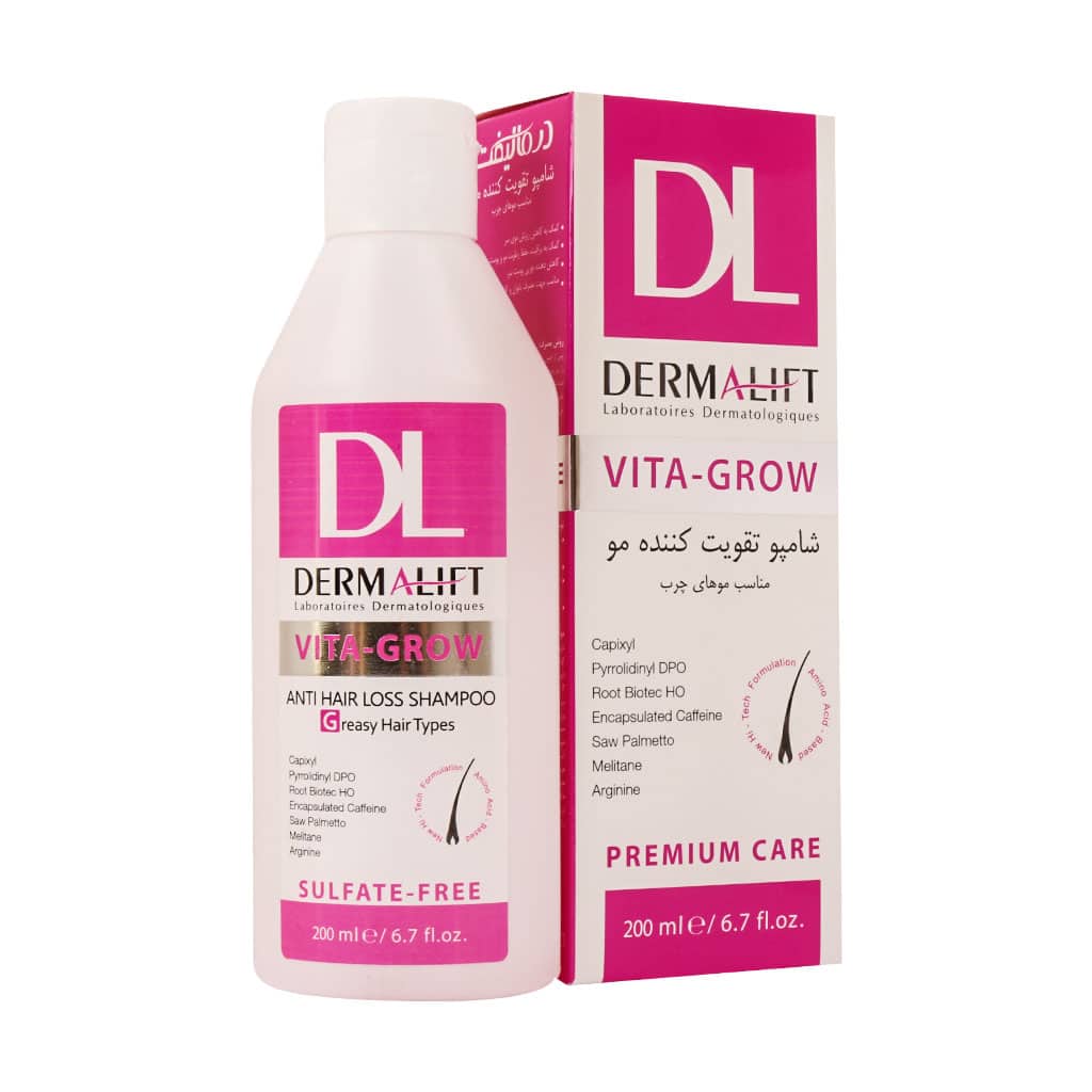  شامپو تقویت کننده مو برند درمالیفت