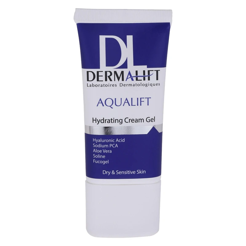  کرم ژل آبرسان پوست های خشک و حساس برند درمالیفت 