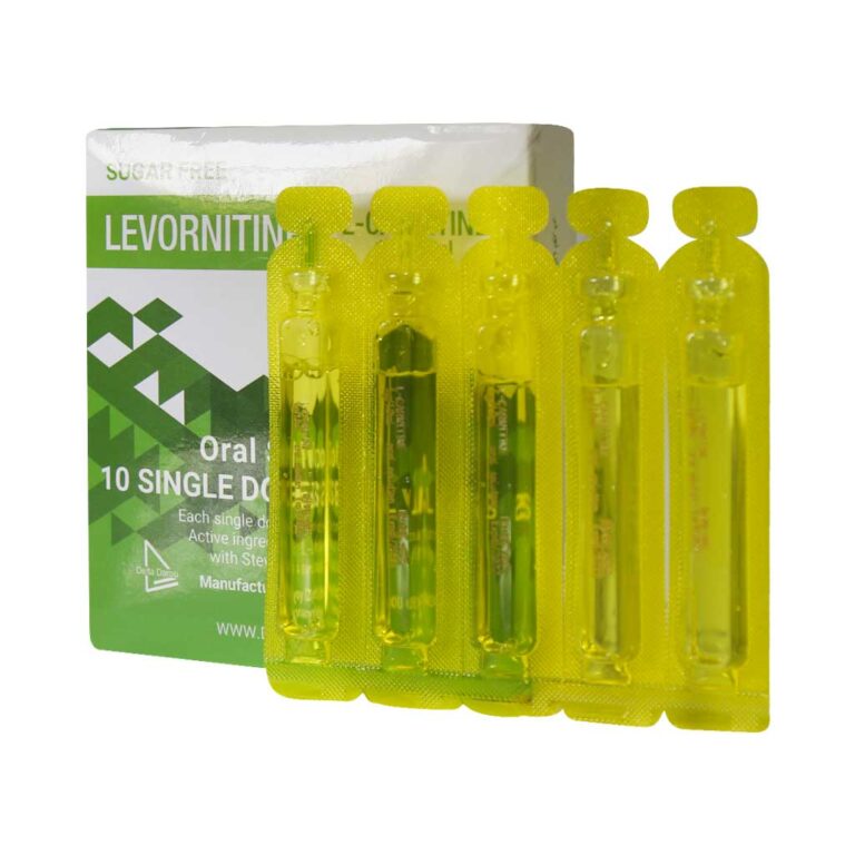 ویال خوراکی ال کارنتین برند دلتا