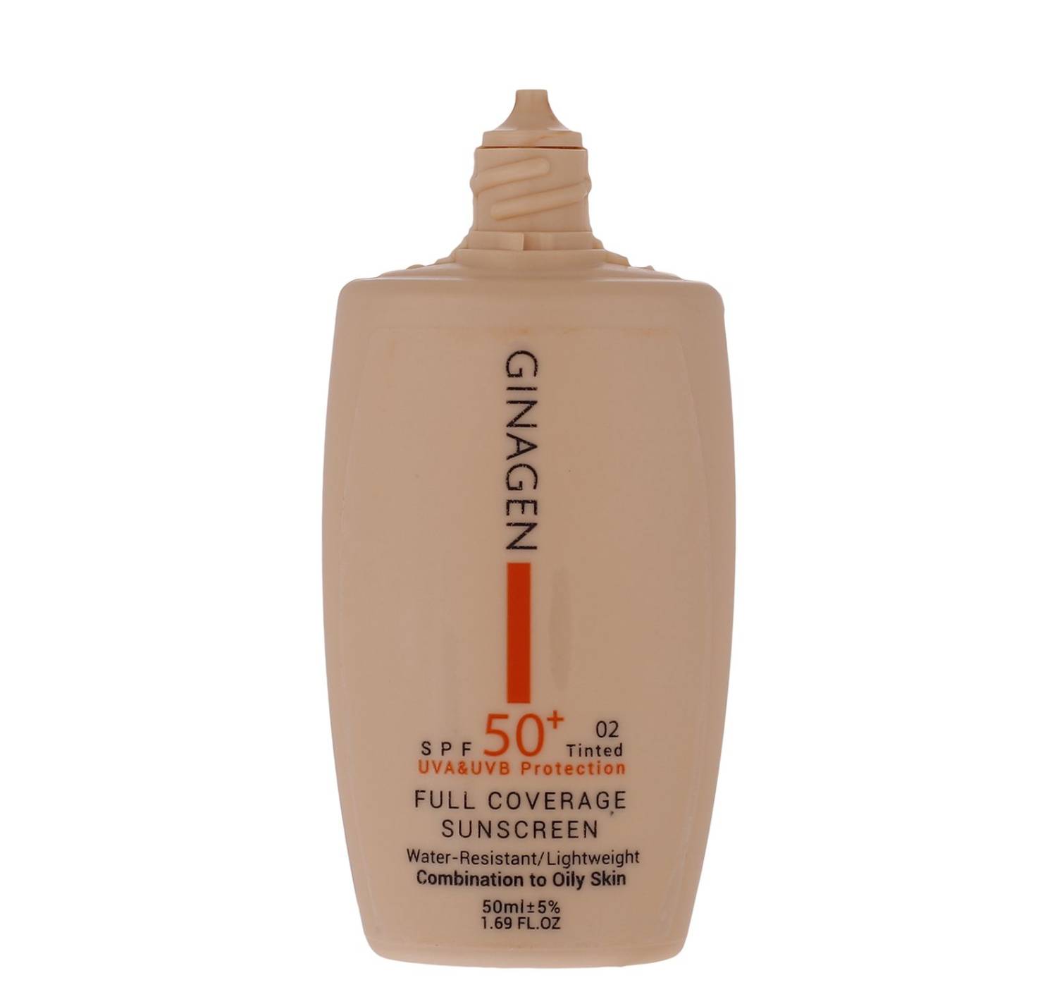 کرم ضد آفتاب رنگی شماره 2 برند ژیناژن