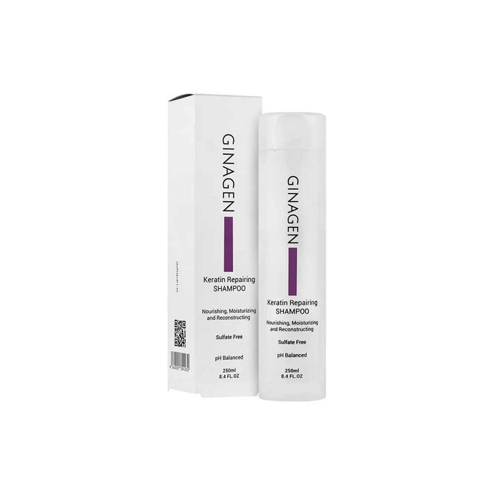 شامپو کراتین و ترمیم کننده برند ژیناژن 