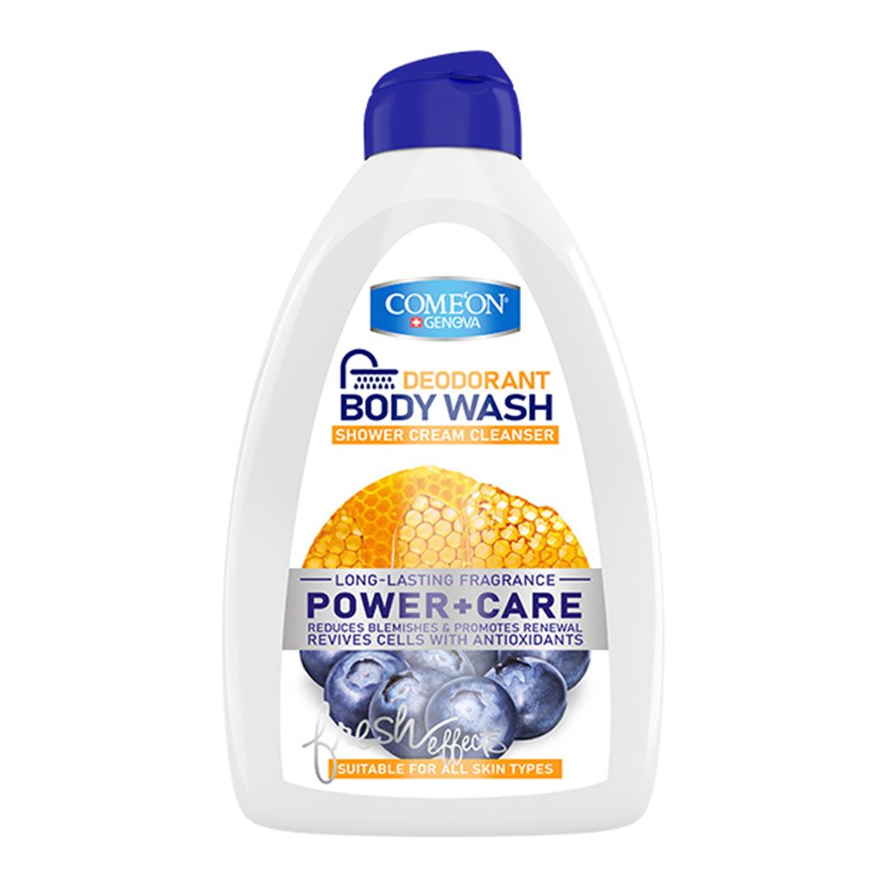  شامپو بدن کرمی برند کامان