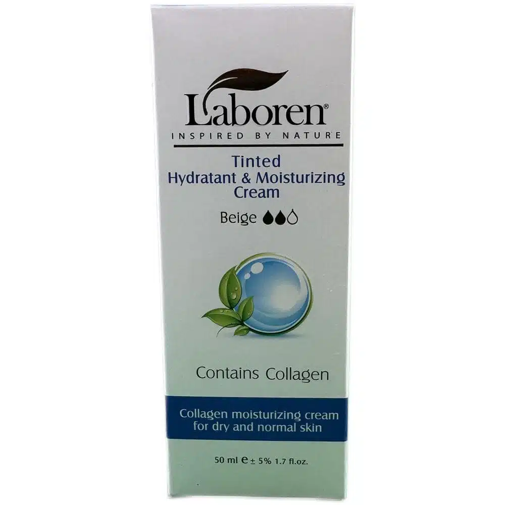 کرم مرطوب کننده رنگی بژ کلاژن برند لابورن 