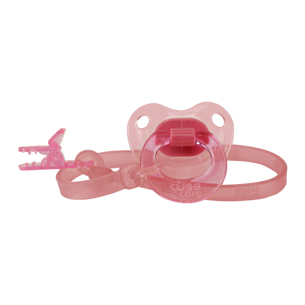 پستانک ارتودنسی با بند سیلیکونی برند وی کر 