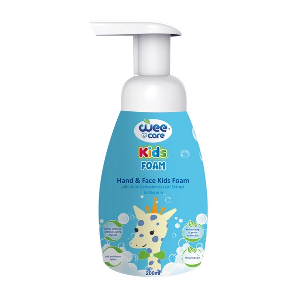  فوم شستشو دست و صورت کیدز برند وی کر