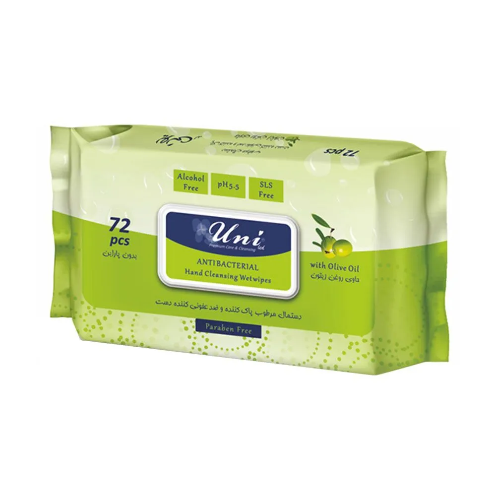 دستمال مرطوب پاکتی ضدعفونی کننده یونی لد برند وی کر 