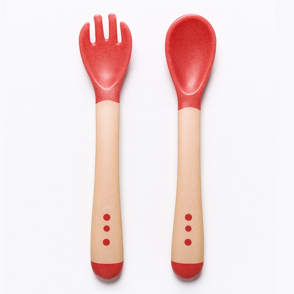  قاشق و چنگال کودک برند وی کر