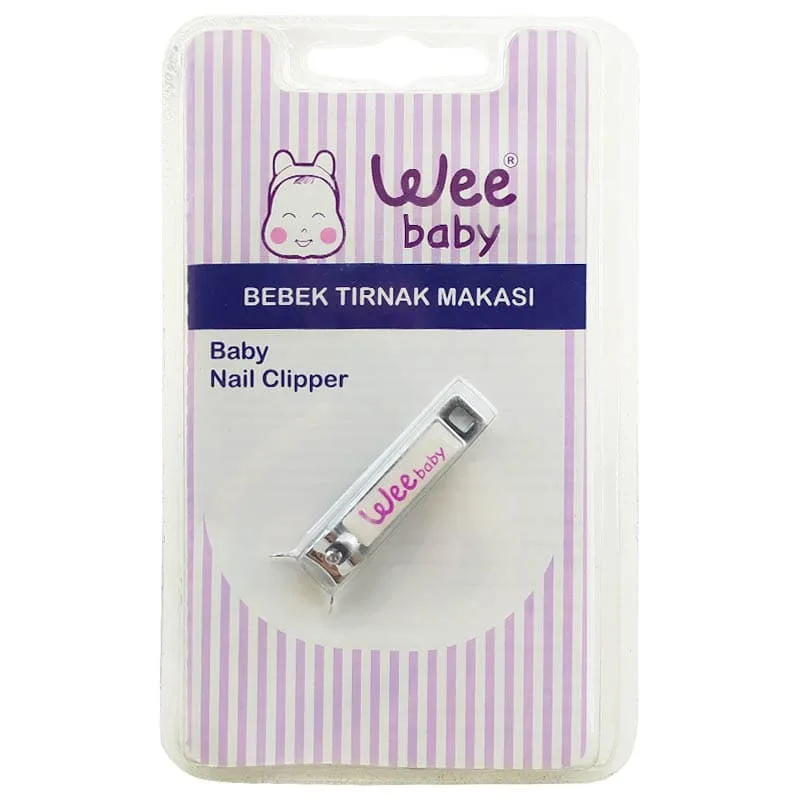  ناخن گیر استیل ضدزنگ نوزاد و کودک برند وی کر