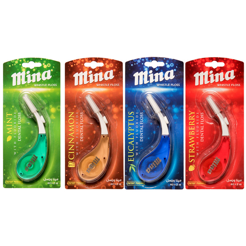 نخ دندان های برند مینا