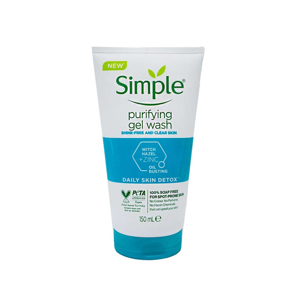 ژل شستشوی صورت مستعد جوش برند سیمپل