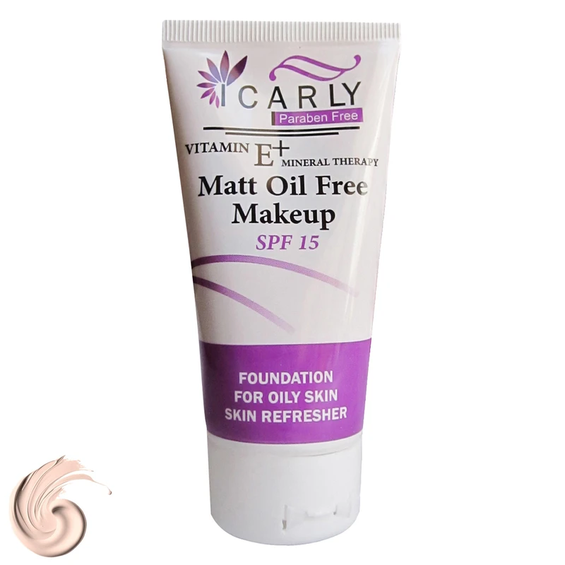 کرم پودر4کاره پوست چرب برند آی کارلی