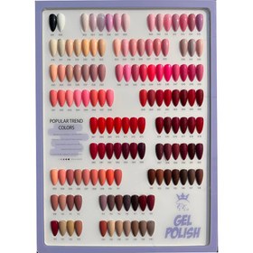 لاک ژل (پولیش) مدل پاستیلی برند تی تی ان TTNI