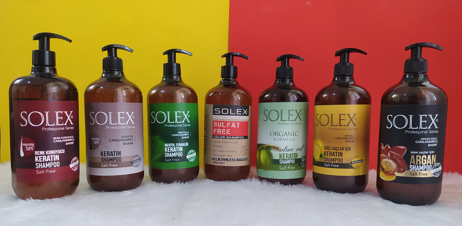 شامپو مو بدون سولفات برند سولکس