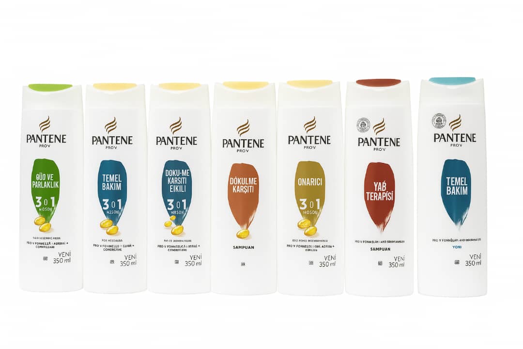 شامپو مو برند پنتن