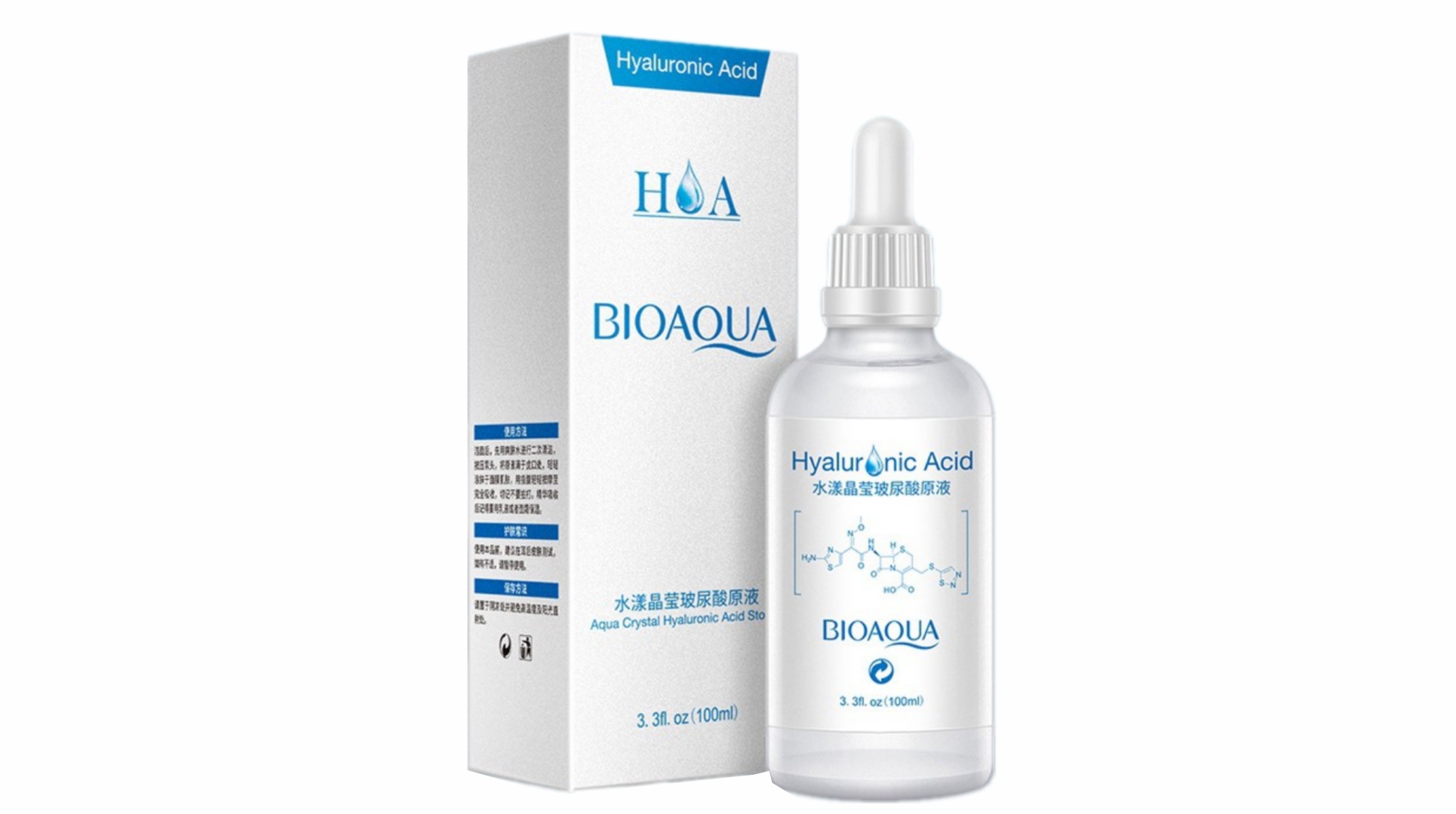 سرم آبرسان پوست هیالورونیک اسید برند بیوآکوا