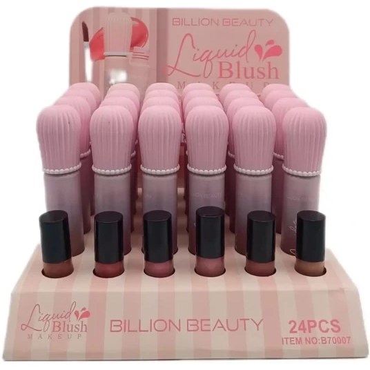 پالت رژگونه مایع بسته24عددی برند Billion Beauty