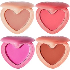 رژگونه کرمی قلبی مخملی برند موکالر