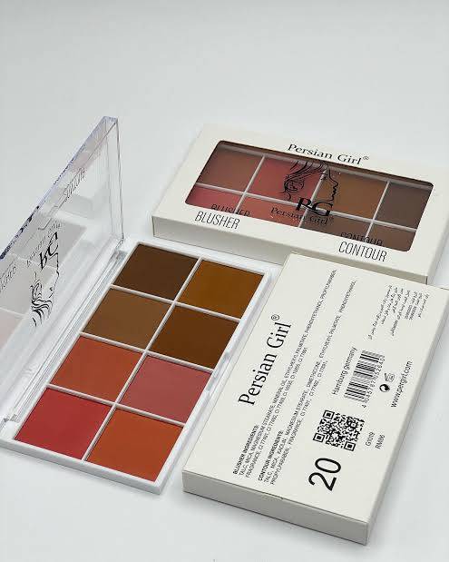 پالت رژ گونه برند پرژن گرل