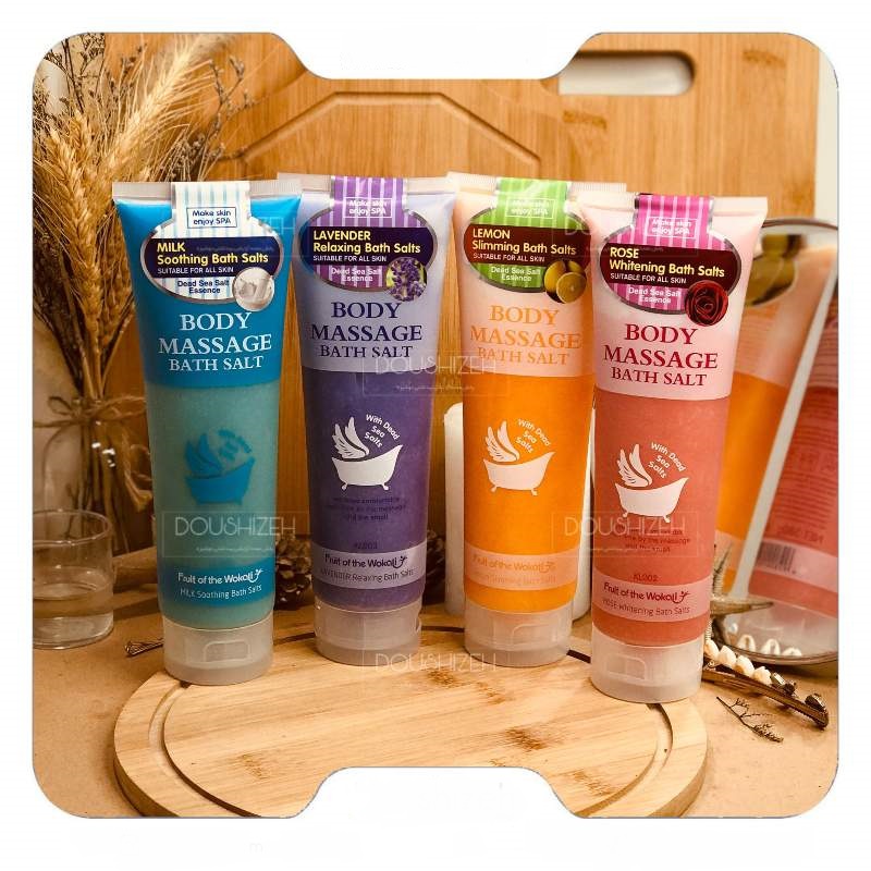 نمک حمام سفید کننده بدن برند وکالی Wokali