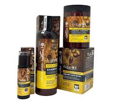 پک ماسک مو،شامپو و روغن آرگان برند لایتنس