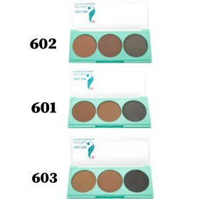 پالت سایه چشم (3 رنگ) برند شال کوین