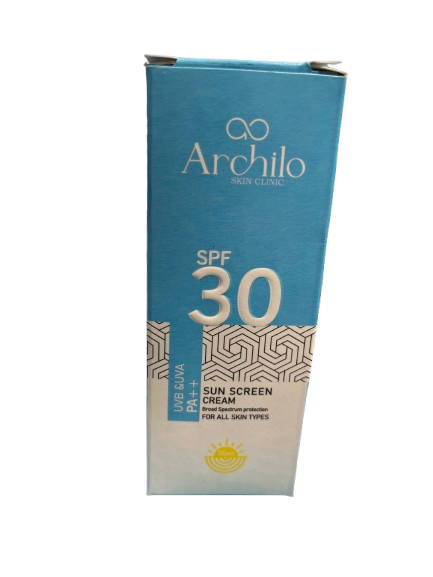 کرم ضد آفتاب spf30 برند آرچیلو